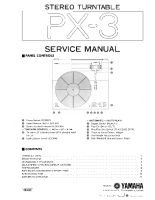 Yamaha PX-3 - Service Manual 